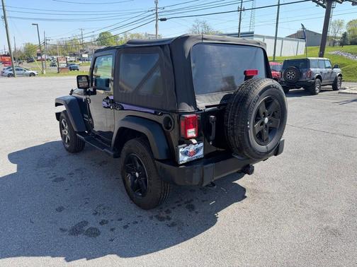 Black Clearcoat 2016 Jeep Wrangler Sport