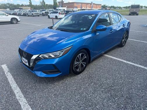 Electric Blue Metallic 2020 Nissan Sentra SV