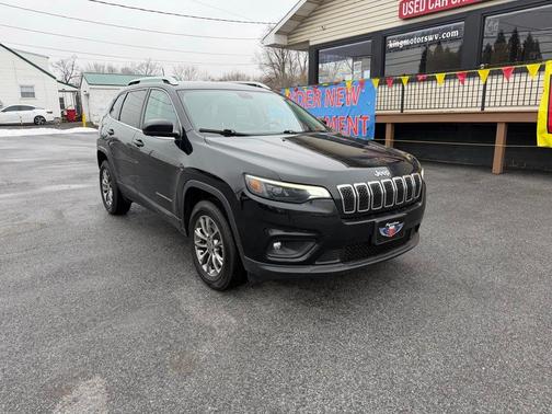Diamond Black 2019 Jeep Cherokee Latitude Plus