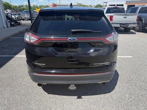 Shadow Black 2017 Ford Edge Titanium