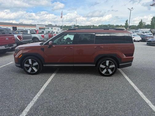 Orange 2025 Hyundai SANTA FE HEV Limited