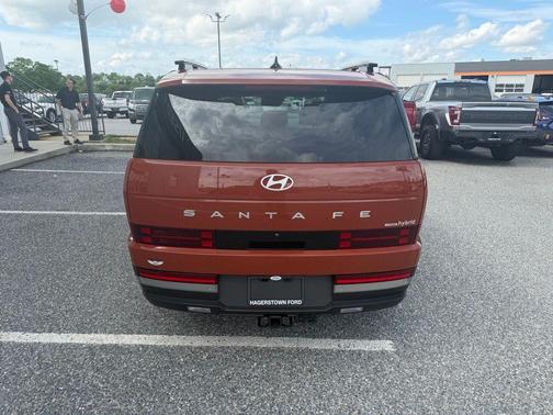 Orange 2025 Hyundai SANTA FE HEV Limited