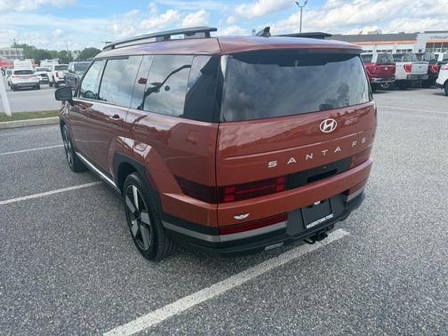 Orange 2025 Hyundai SANTA FE HEV Limited