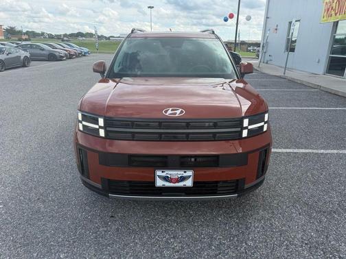 Orange 2025 Hyundai SANTA FE HEV Limited