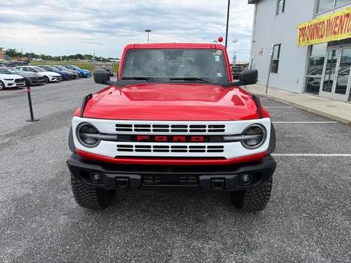 RACE RED 2024 Ford Bronco HERITAGE EDITION