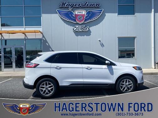 Oxford White 2023 Ford Edge SEL