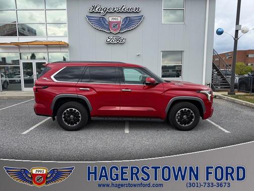 Red 2023 Toyota Sequoia Limited