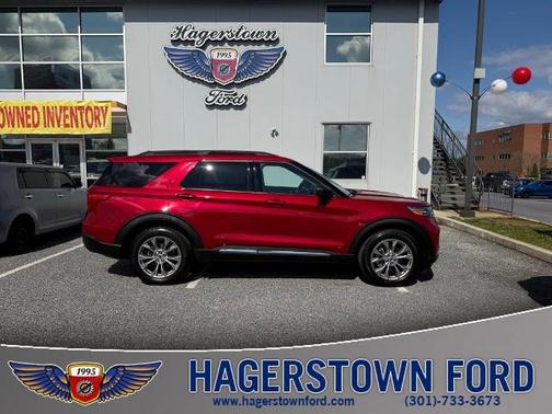 RAPID RED MET TINTED CC 2023 Ford Explorer XLT