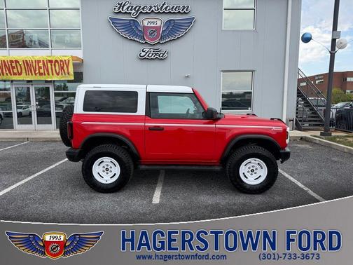 Race Red 2024 Ford Bronco Heritage Edition