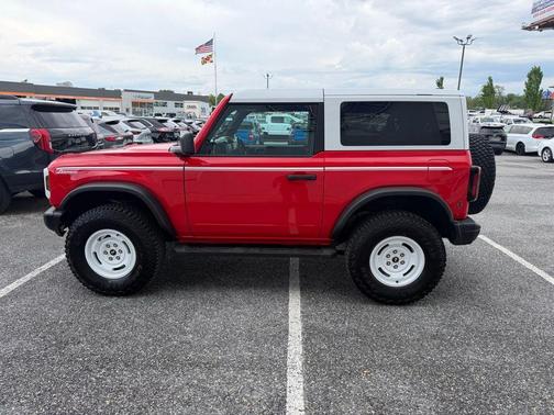 Race Red 2024 Ford Bronco Heritage Edition