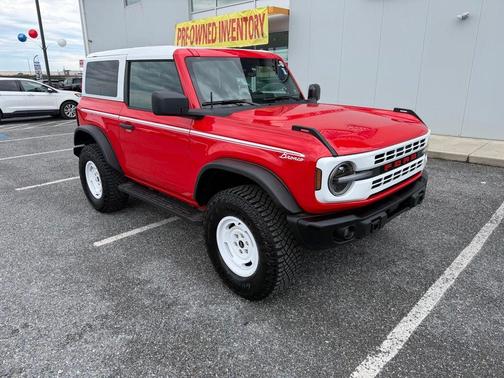 Race Red 2024 Ford Bronco Heritage Edition