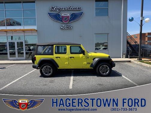 High Velocity Clearcoat 2022 Jeep Wrangler Unlimited Sport