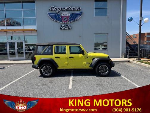 High Velocity Clearcoat 2022 Jeep Wrangler Unlimited Sport