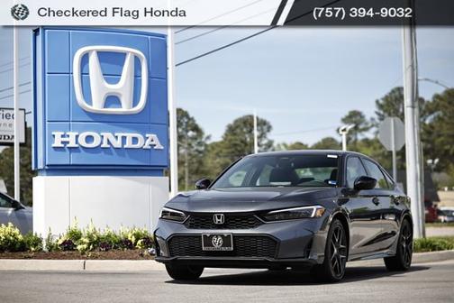 Meteorite Gray Metallic 2026 Honda Civic Hybrid Sedan