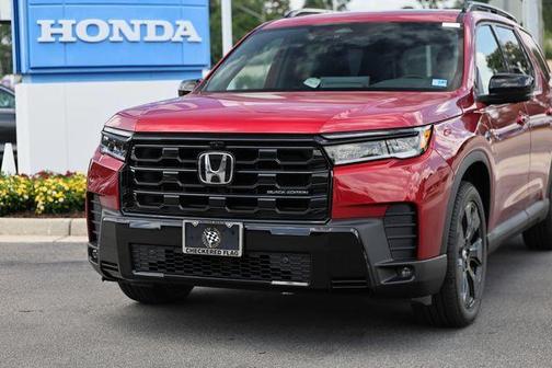 Radiant Red 2026 Honda Pilot Black Edition