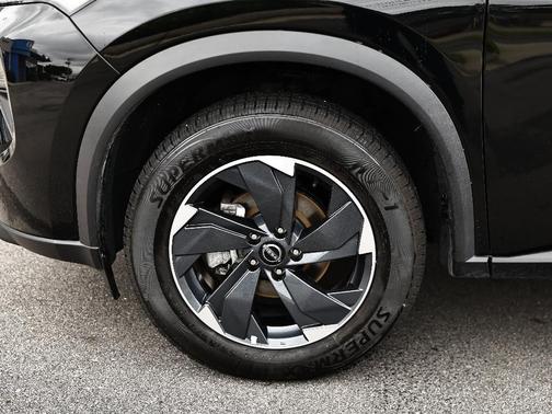 Black 2025 Nissan Rogue SV