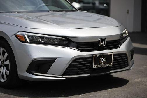 Silver 2023 Honda Civic LX