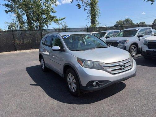Silver 2014 Honda CR-V EX-L