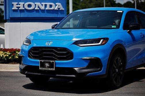 Blue 2027 Honda HR-V Sport