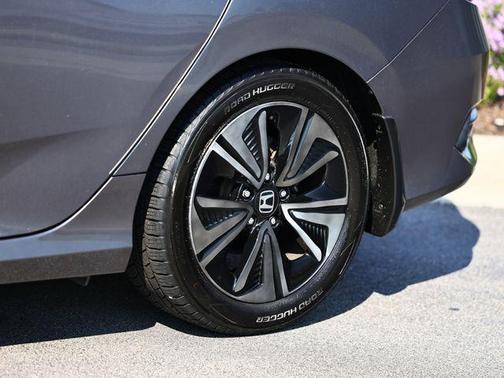 Modern Steel Metallic 2017 Honda Civic EX-T