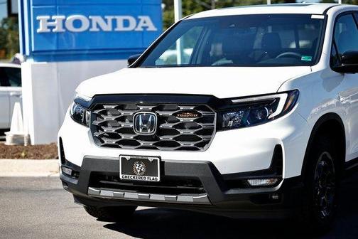 Platinum White 2026 Honda Ridgeline TrailSport+