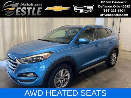 Caribbean Blue 2018 Hyundai TUCSON SEL