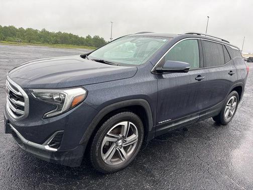 Blue Steel Metallic 2019 GMC Terrain SLT