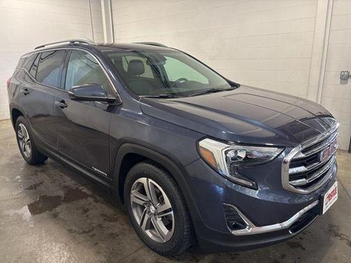 Blue Steel Metallic 2019 GMC Terrain SLT