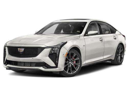 Vibrant White Tricoat 2026 Cadillac CT5 Sport