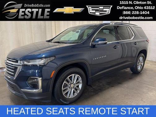 Northsky Blue Metallic 2023 Chevrolet Traverse LT Cloth