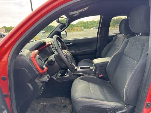 Inferno Red 2016 Toyota Tacoma TRD Sport
