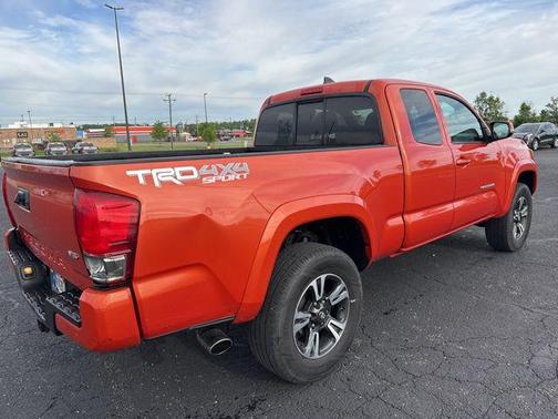 Inferno Red 2016 Toyota Tacoma TRD Sport