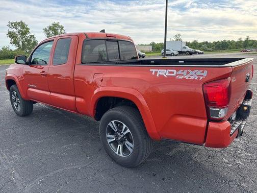 Inferno Red 2016 Toyota Tacoma TRD Sport