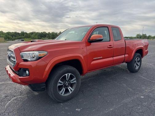 Inferno Red 2016 Toyota Tacoma TRD Sport