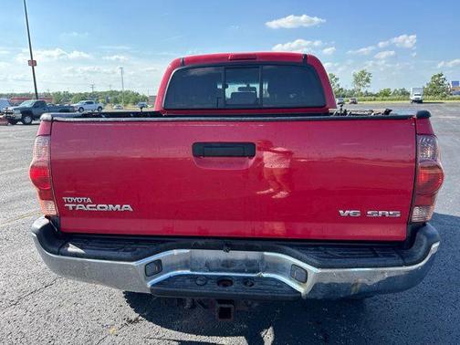 Red 2005 Toyota Tacoma Double Cab