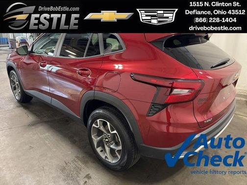 Crimson Metallic 2025 Chevrolet Trax LT