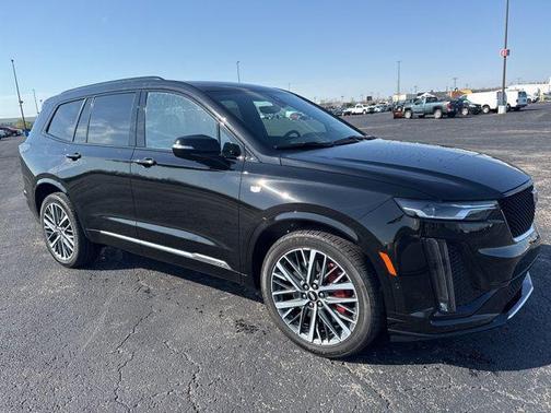 Stellar Black Metallic 2024 Cadillac XT6 Sport AWD