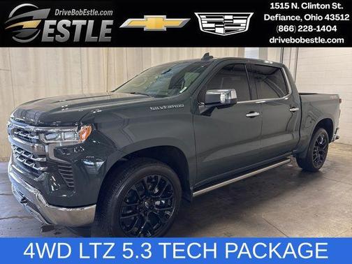 Cypress Gray 2025 Chevrolet Silverado 1500 LTZ