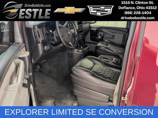 Burgundy 2021 Chevrolet Express 2500 LT
