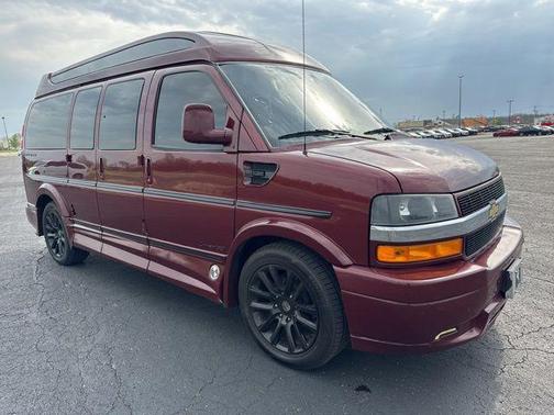 Burgundy 2021 Chevrolet Express 2500 LT