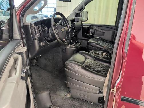 Burgundy 2021 Chevrolet Express 2500 LT