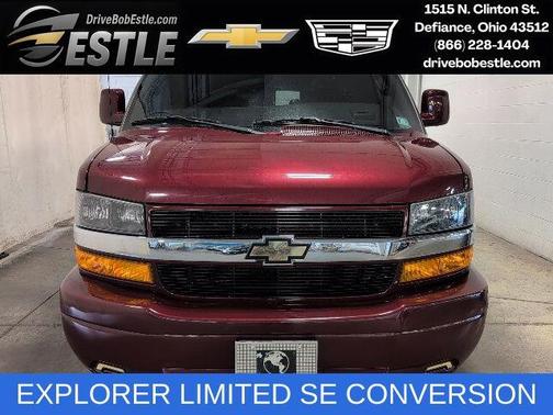 Burgundy 2021 Chevrolet Express 2500 LT