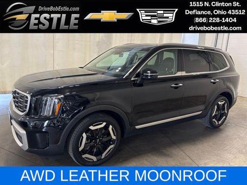 Ebony Black 2025 Kia Telluride S