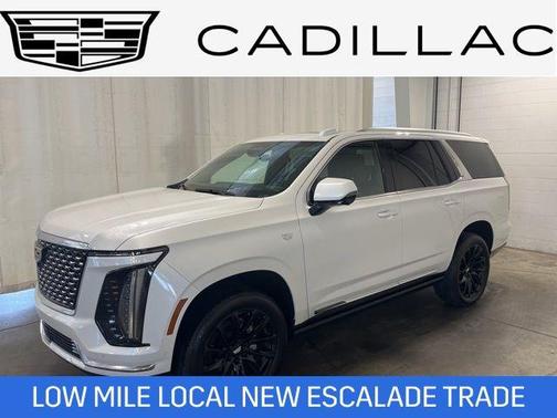 Crystal White Tricoat 2025 Cadillac Escalade Premium Luxury