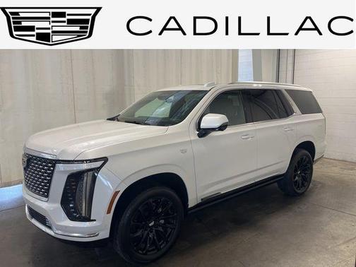 Crystal White Tricoat 2025 Cadillac Escalade Premium Luxury