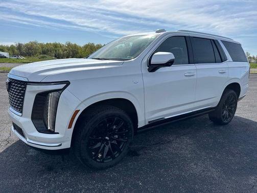 Crystal White Tricoat 2025 Cadillac Escalade Premium Luxury