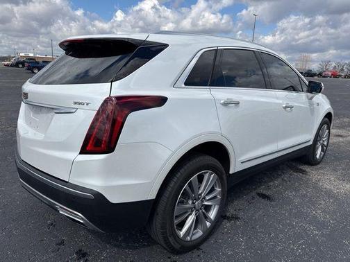 Crystal White Tricoat 2023 Cadillac XT5 Premium Luxury