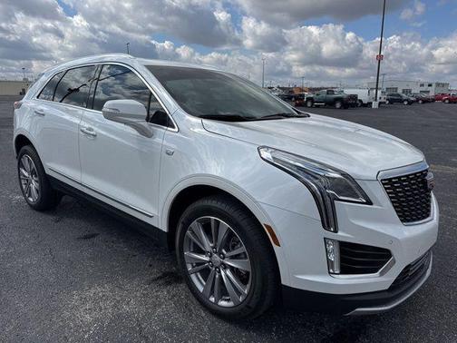 Crystal White Tricoat 2023 Cadillac XT5 Premium Luxury