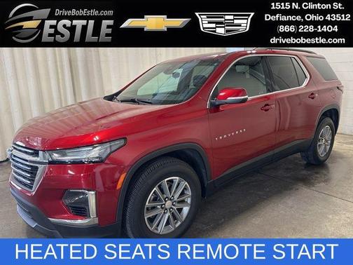 Radiant Red Tintcoat 2023 Chevrolet Traverse LT Cloth
