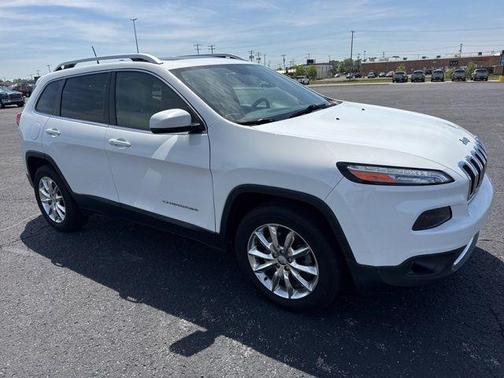 Bright White Clearcoat 2017 Jeep Cherokee Limited
